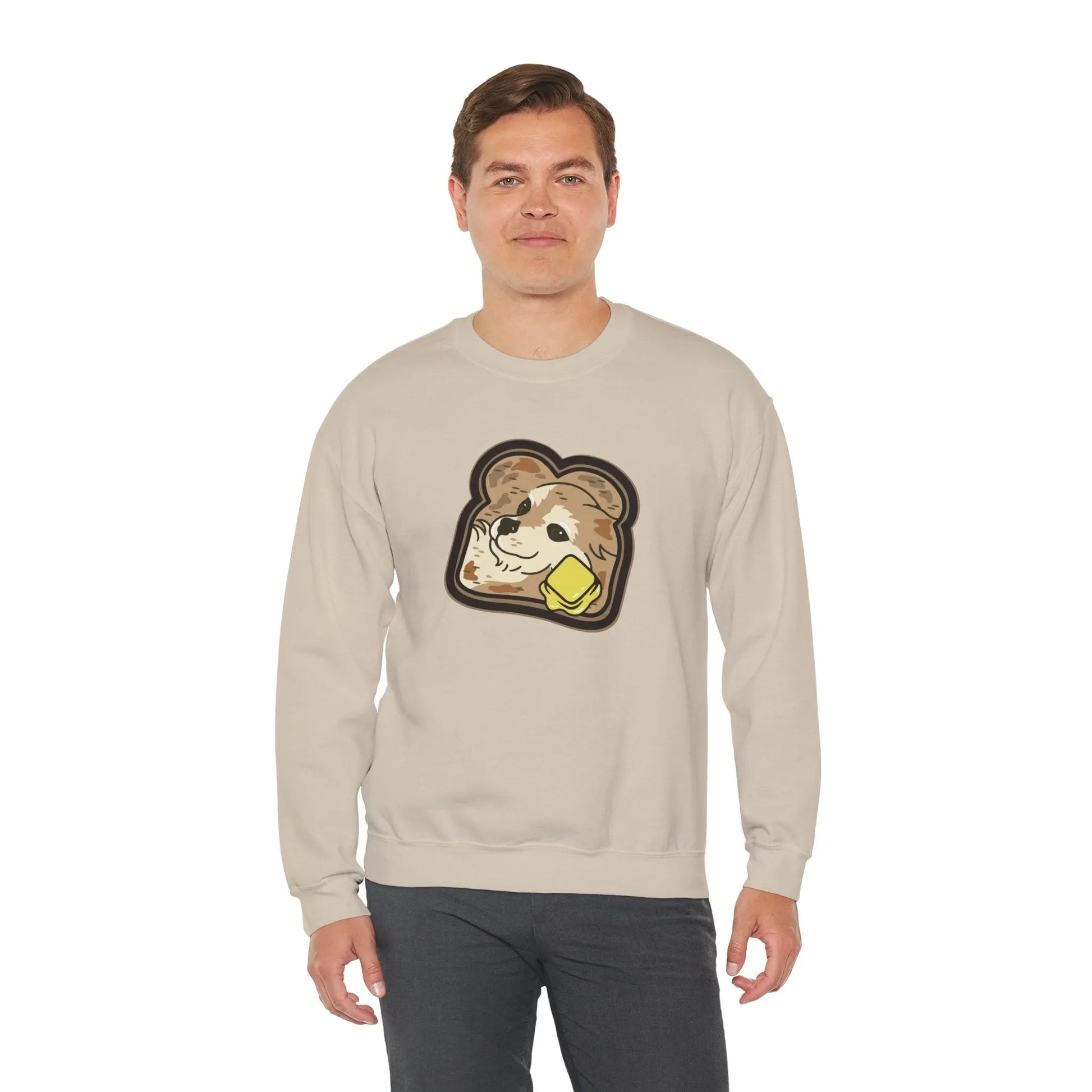 "Toast the Pomeranian" Unisex Crewneck Sweatshirt