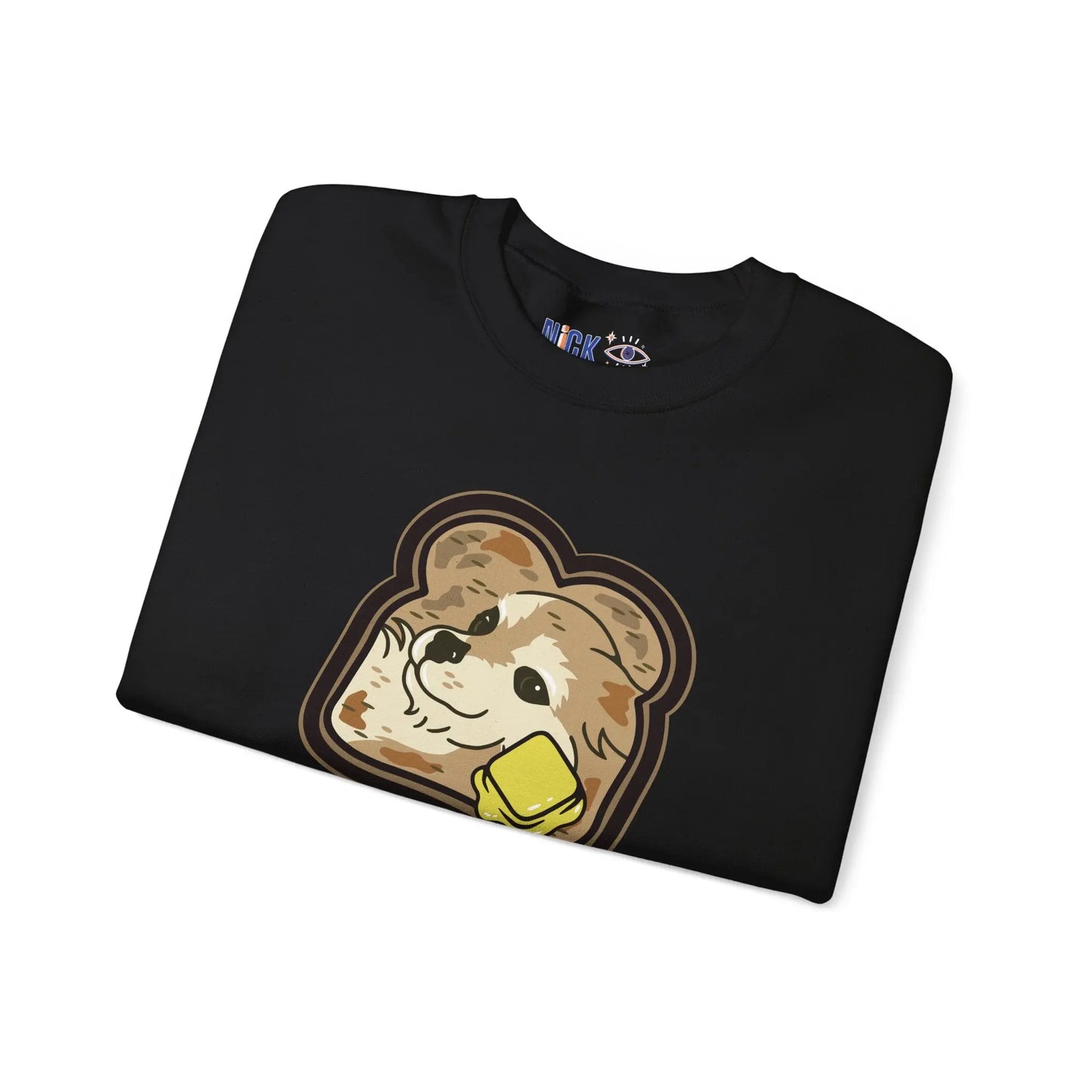 "Toast the Pomeranian" Unisex Crewneck Sweatshirt