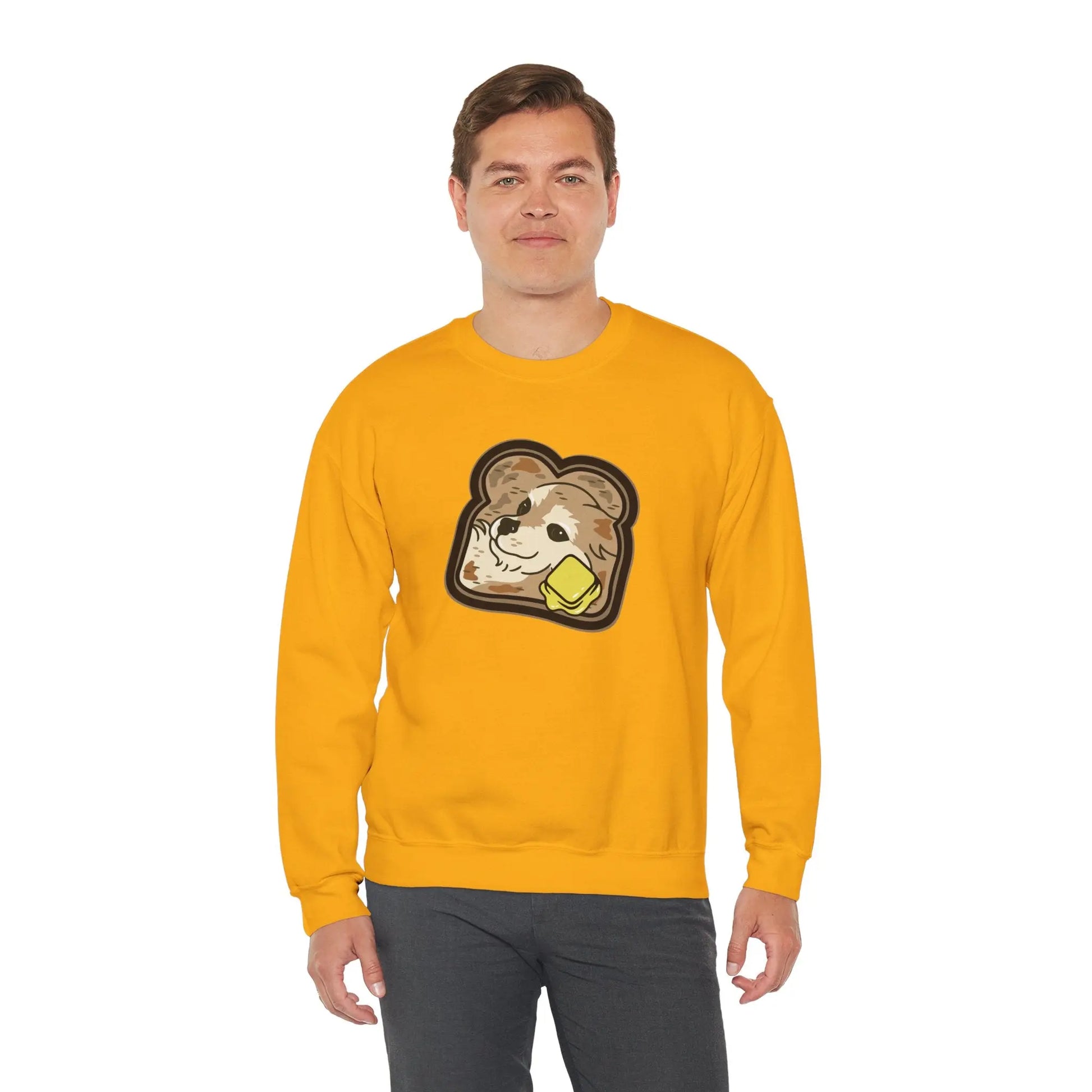 "Toast the Pomeranian" Unisex Crewneck Sweatshirt