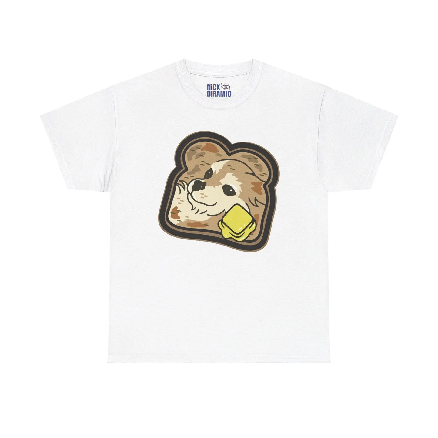"Toast the Pomeranian" Unisex Heavy Cotton T-Shirt
