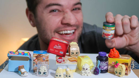 Shopkins Real Littles Unboxing and Toy Review - Miniature Grocery Brands and Characters! - Nick DiRamio