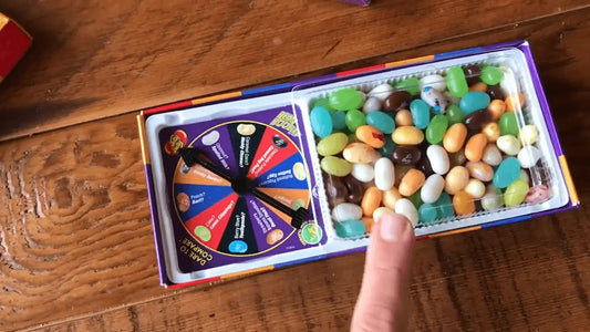 Bean Boozled Challenge With My Family + GIVEAWAY! - Tasting Gross Jelly Bean Flavors Game - Nick DiRamio