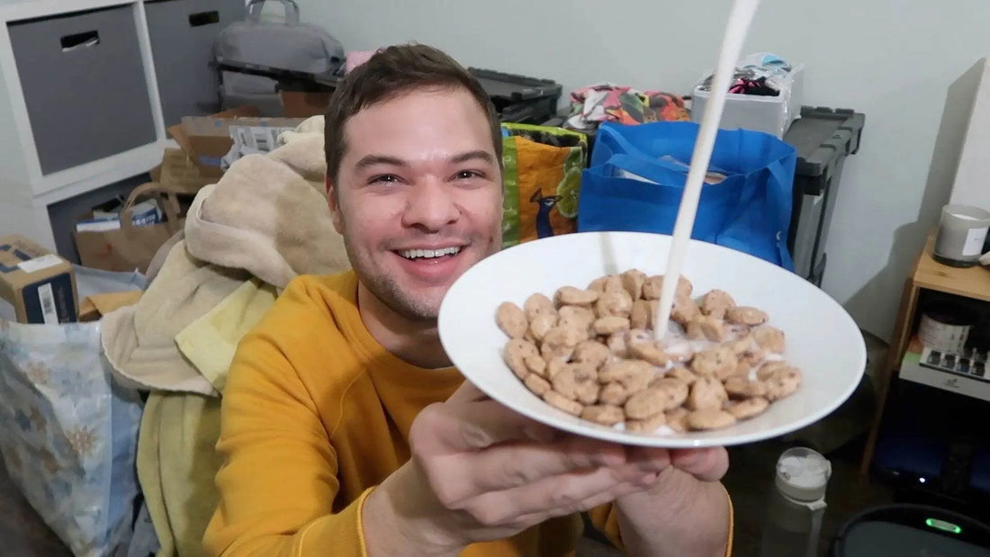 Chips Ahoy Cereal Review (While Packing Up My Apartment) - Nick DiRamio