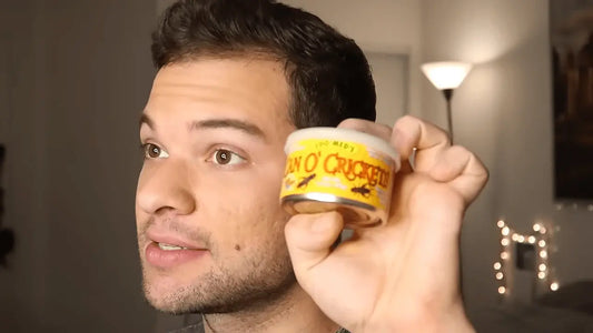 Cricket Eating Challenge! - Insect Taste Test - Nick DiRamio