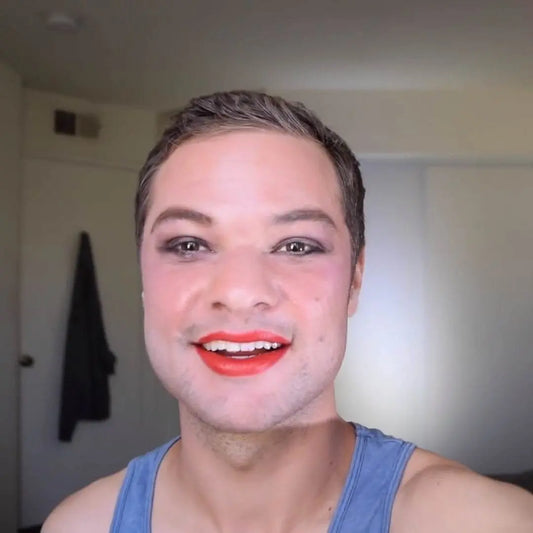 Full Face Using Only HALLOWEEN MAKEUP - Clown Nose Beauty Blender? - Nick DiRamio