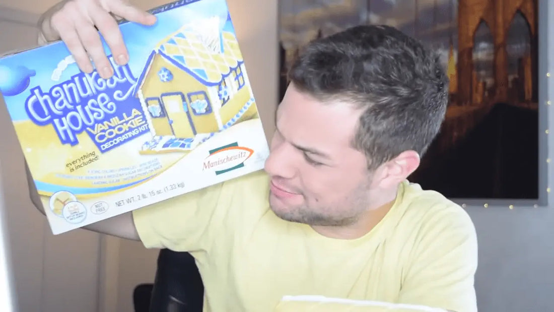 Hanukkah Cookie House Decorating DIY Craft Kit - Nick DiRamio