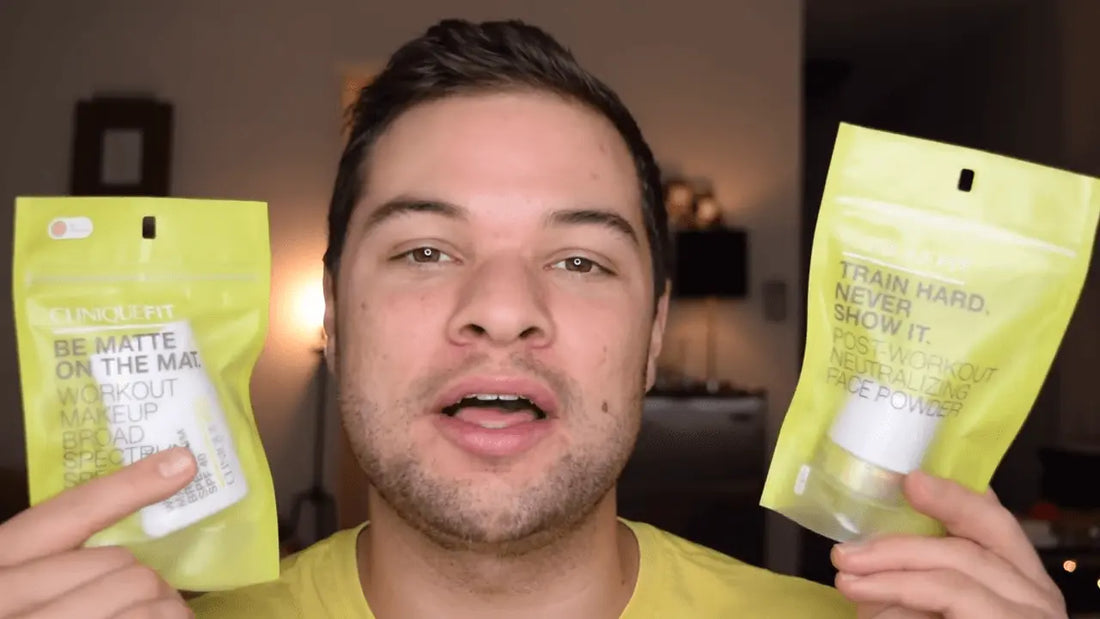 Humidity and Sweat Proof Makeup TEST - CliniqueFIT Workout Foundation and Post-Workout Face Powder - Nick DiRamio