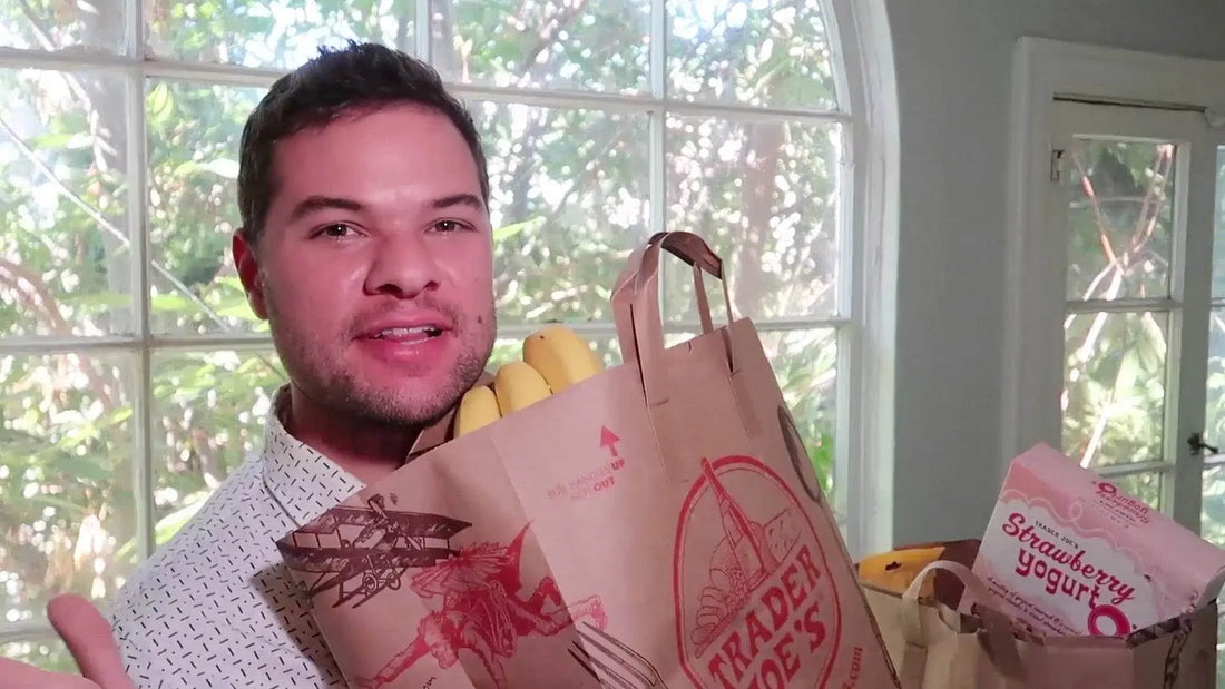 My Healthy Trader Joe's Grocery Haul - Easy Meal Shopping for 1 Person - Nick DiRamio
