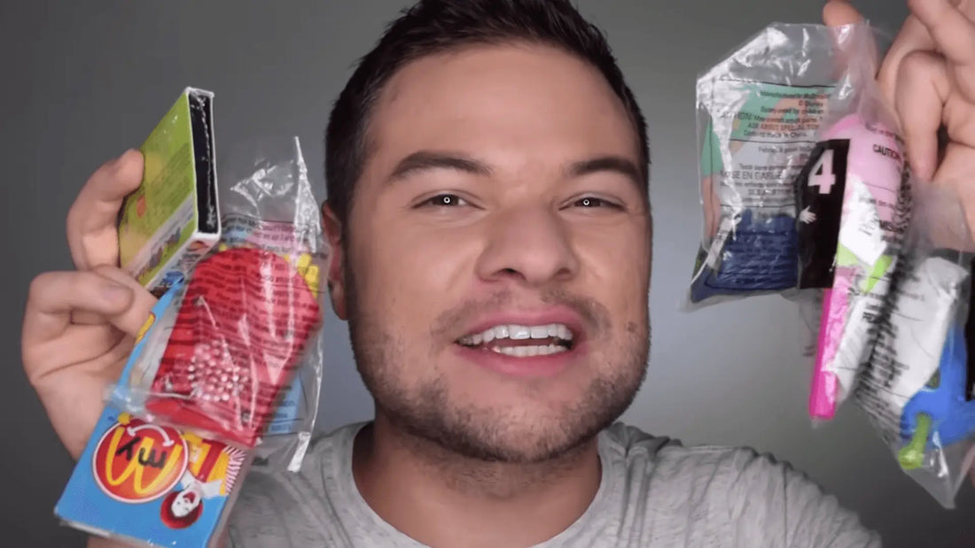 Opening Vintage Happy Meal Toys From McDonald's! - Nick DiRamio