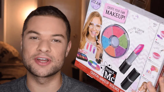 Project MC2 Crayon Makeup Science Kit - DIY Make Your Own Lip Gloss Toy - Nick DiRamio