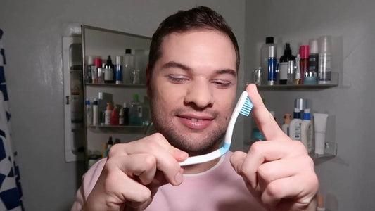 This Toothbrush SNAPS to Prevent Brushing too Hard? Zent Flex Review - Nick DiRamio