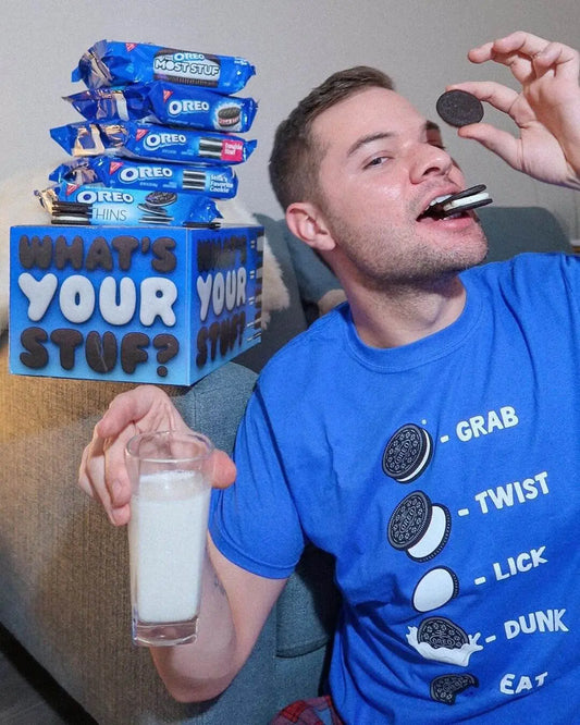 Trying Every OREO Creme Filling Level Available - What's Your Stuf Challenge - Nick DiRamio