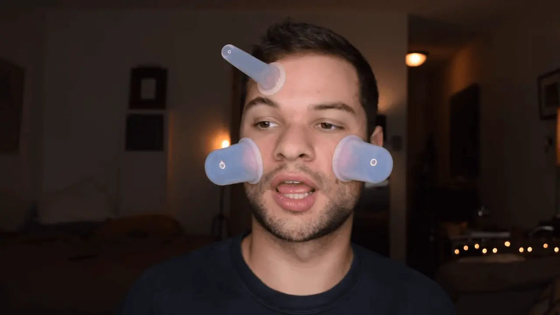 Trying Instagram Products - Facial Cupping For An Instant Suction Cup Face Lift (And Bruising) - Nick DiRamio