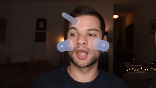 Trying Instagram Products - Facial Cupping For An Instant Suction Cup Face Lift (And Bruising) - Nick DiRamio