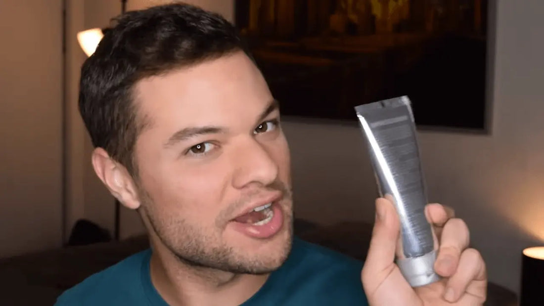 Trying Instagram Products - Silver Hair Wax from Japan! Instant Platinum Grey Hair (No Bleach) - Nick DiRamio