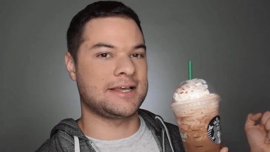 Valentine's Day Frappuccino 2018 (TASTE TEST) Starbucks NEW Cherry Mocha Frappe - Nick DiRamio