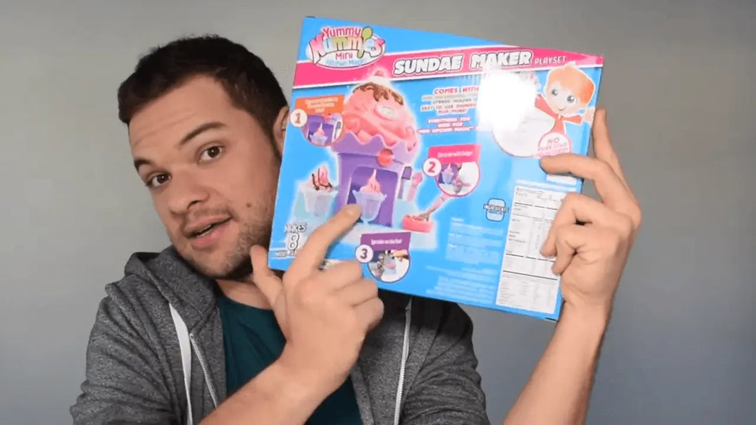 Yummy Nummies Ice Cream Sundae Maker & MEET MY FAMILY! - Nick DiRamio