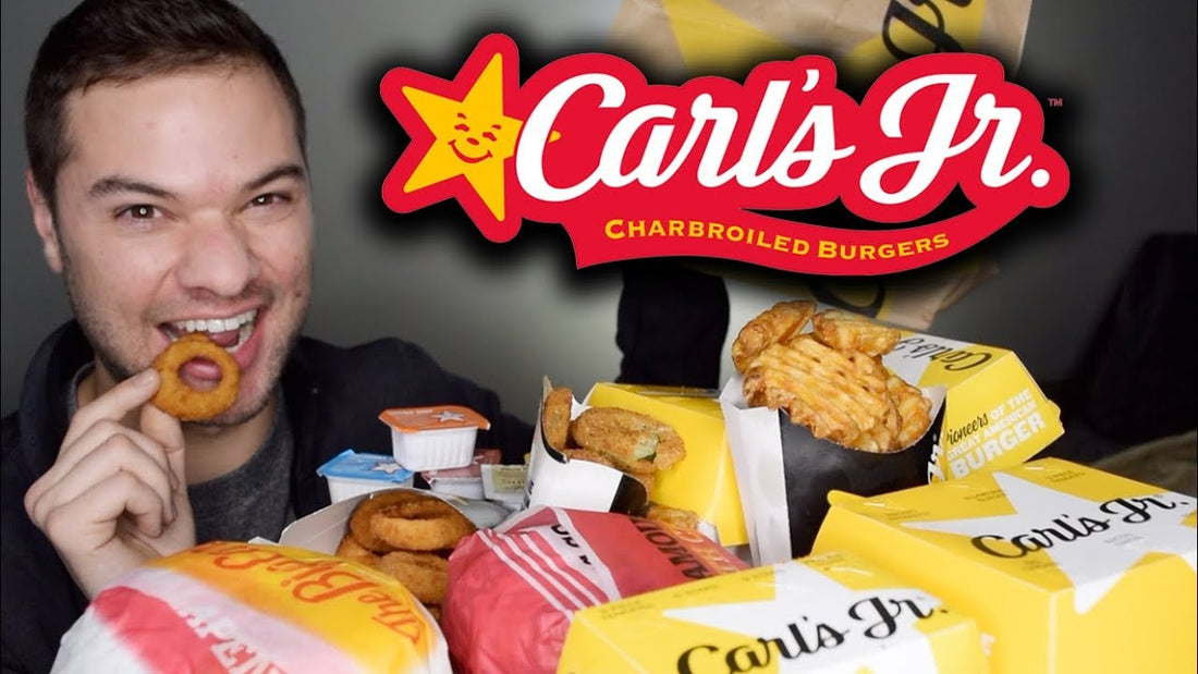 Eating Carl's Jr. For The First Time (Mukbang)