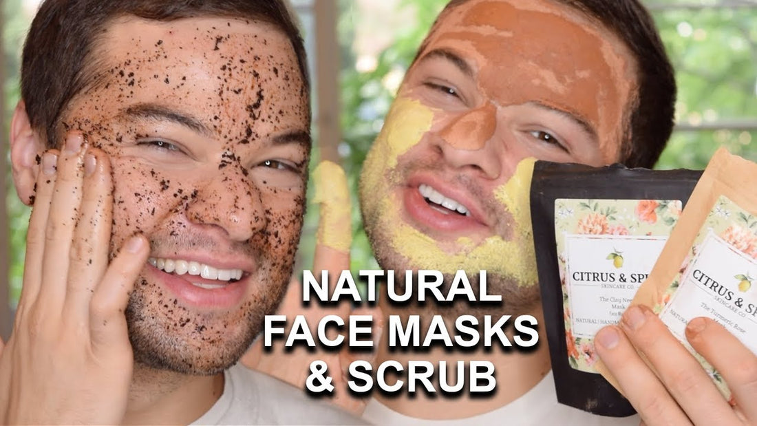 Natural Face Masks and Scrub for Acne, Dark Spots and Hyperpigmentation!