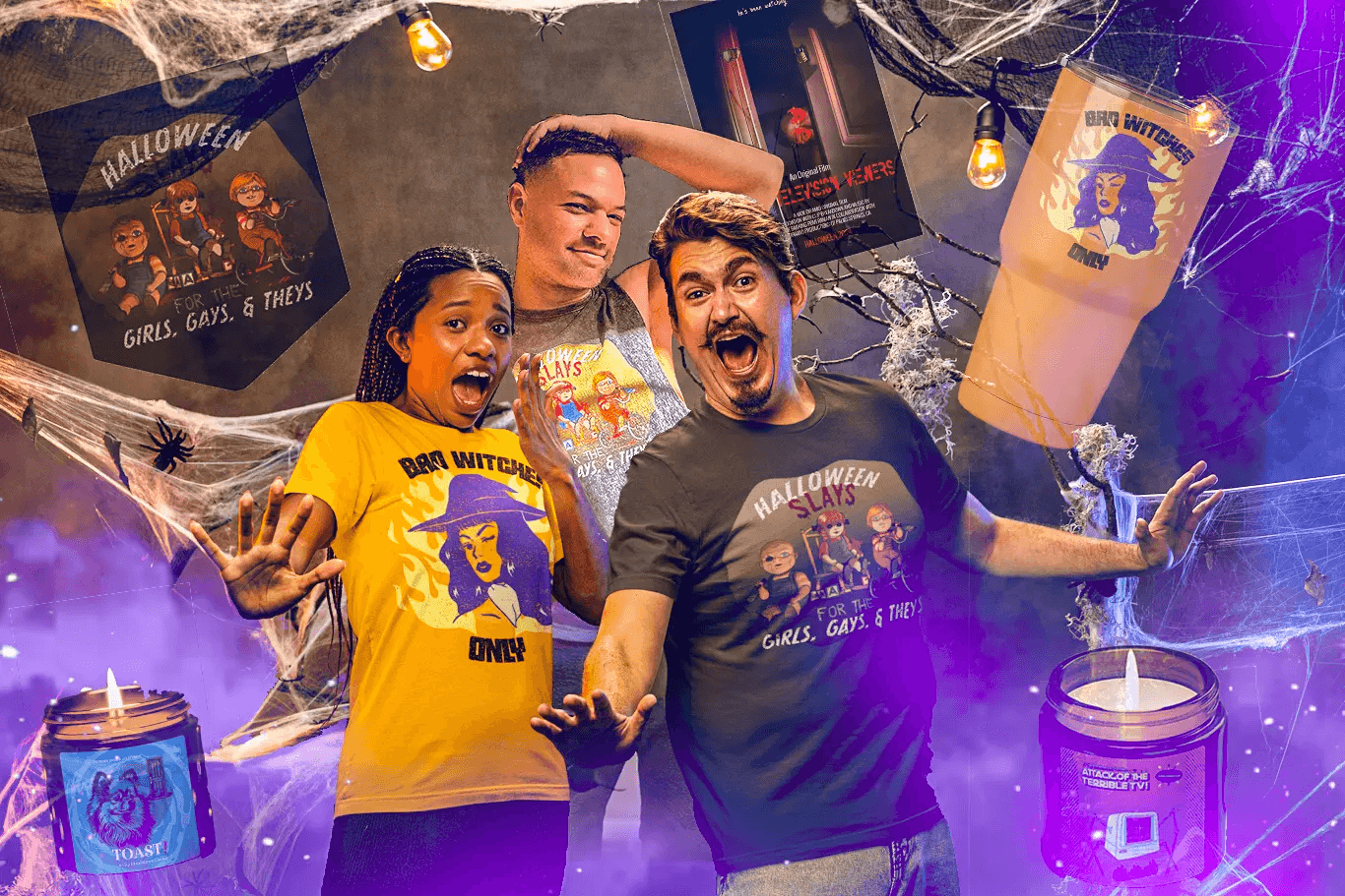 Spooky & Witty Halloween 2024 Apparel and Decor | Nick DiRamio's Clip Breakdown Collection - Nick DiRamio