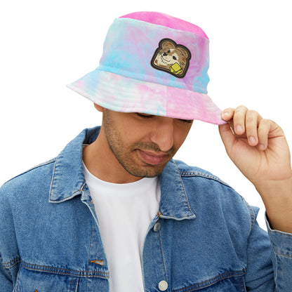 "Toast the Pomeranian" Tie Dye Bucket Hat