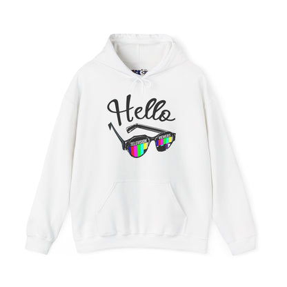 Television Viewer On Air Greeting Hoodie