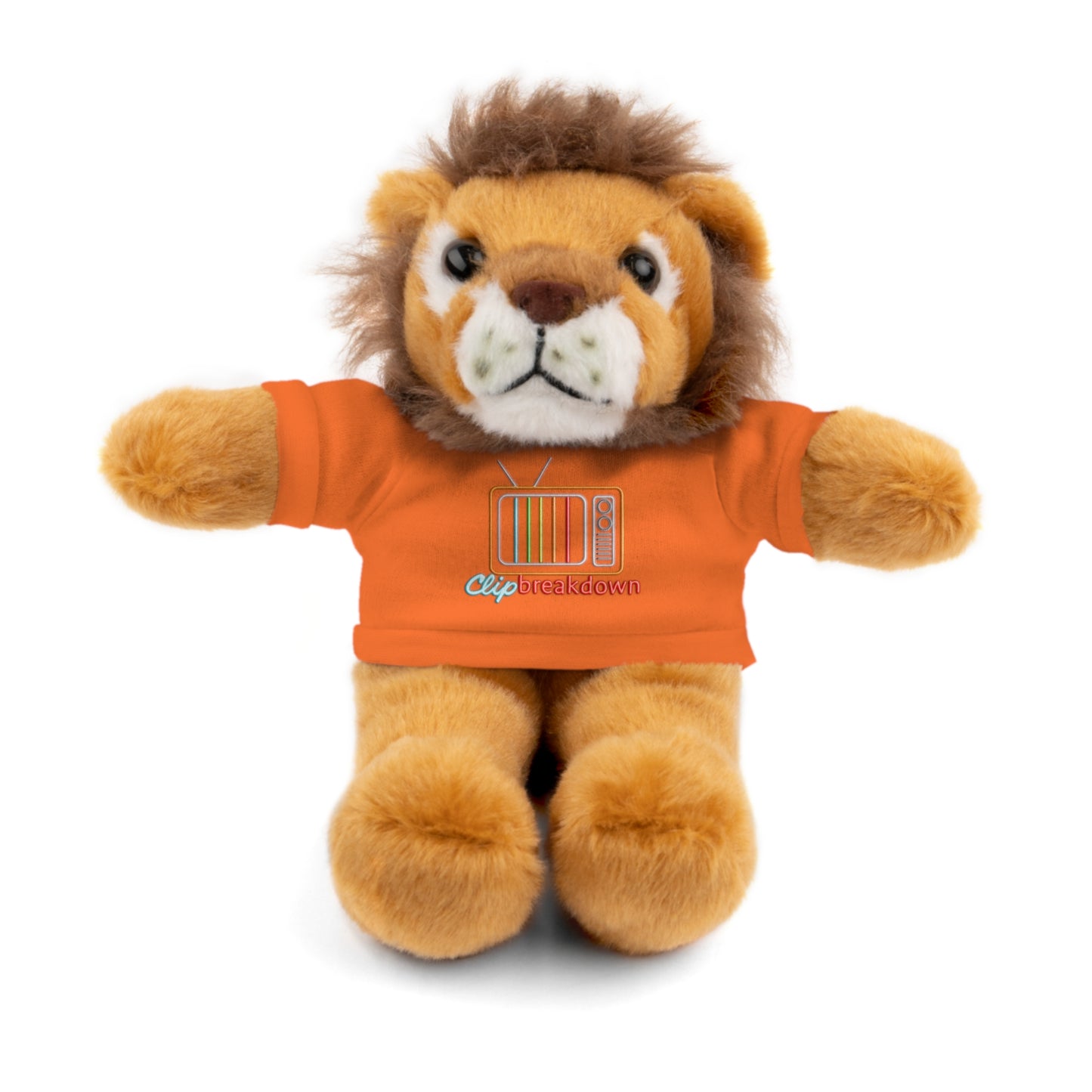 Plushie Stuffed Animals with Clip Breakdown Tee-Shirt