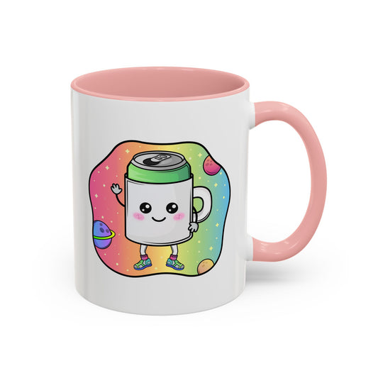 "MugCan in Space" Accent Coffee Mug, 11oz