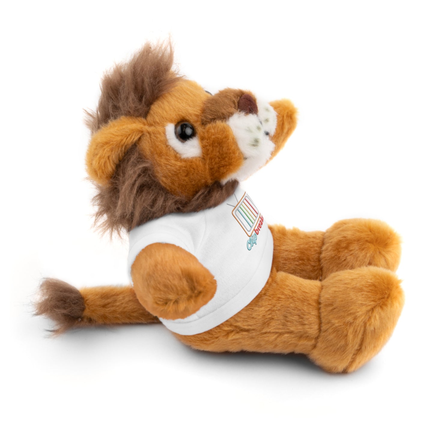 Plushie Stuffed Animals with Clip Breakdown Tee-Shirt