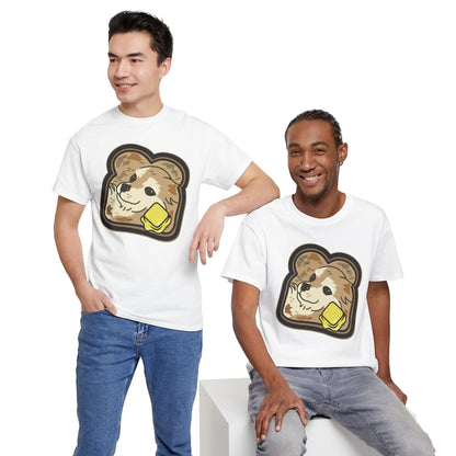 "Toast the Pomeranian" Unisex Heavy Cotton T-Shirt