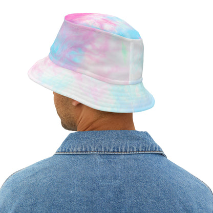 "Toast the Pomeranian" Tie Dye Bucket Hat