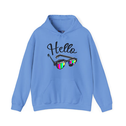 Television Viewer On Air Greeting Hoodie