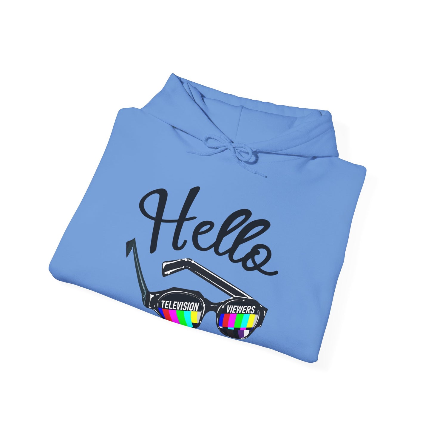 Television Viewer On Air Greeting Hoodie