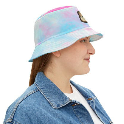 "Toast the Pomeranian" Tie Dye Bucket Hat