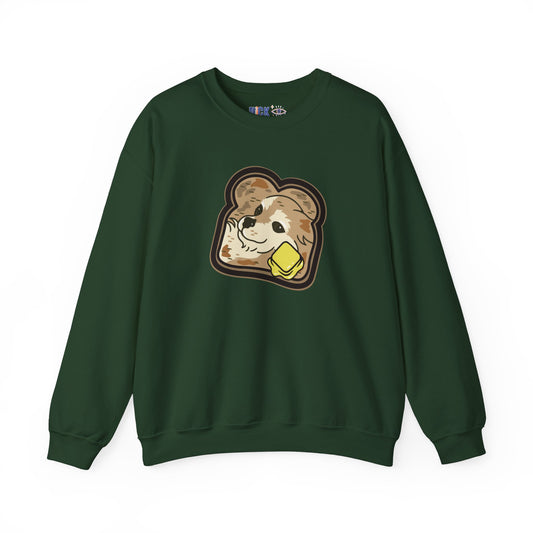 "Toast the Pomeranian" Unisex Crewneck Sweatshirt