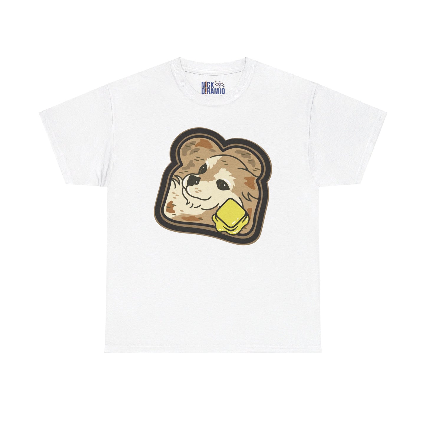 "Toast the Pomeranian" Unisex Heavy Cotton T-Shirt