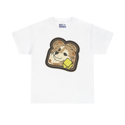 "Toast the Pomeranian" Unisex Heavy Cotton T-Shirt