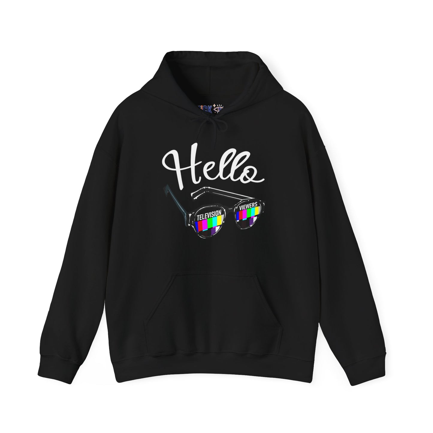 Television Viewer On Air Greeting Hoodie