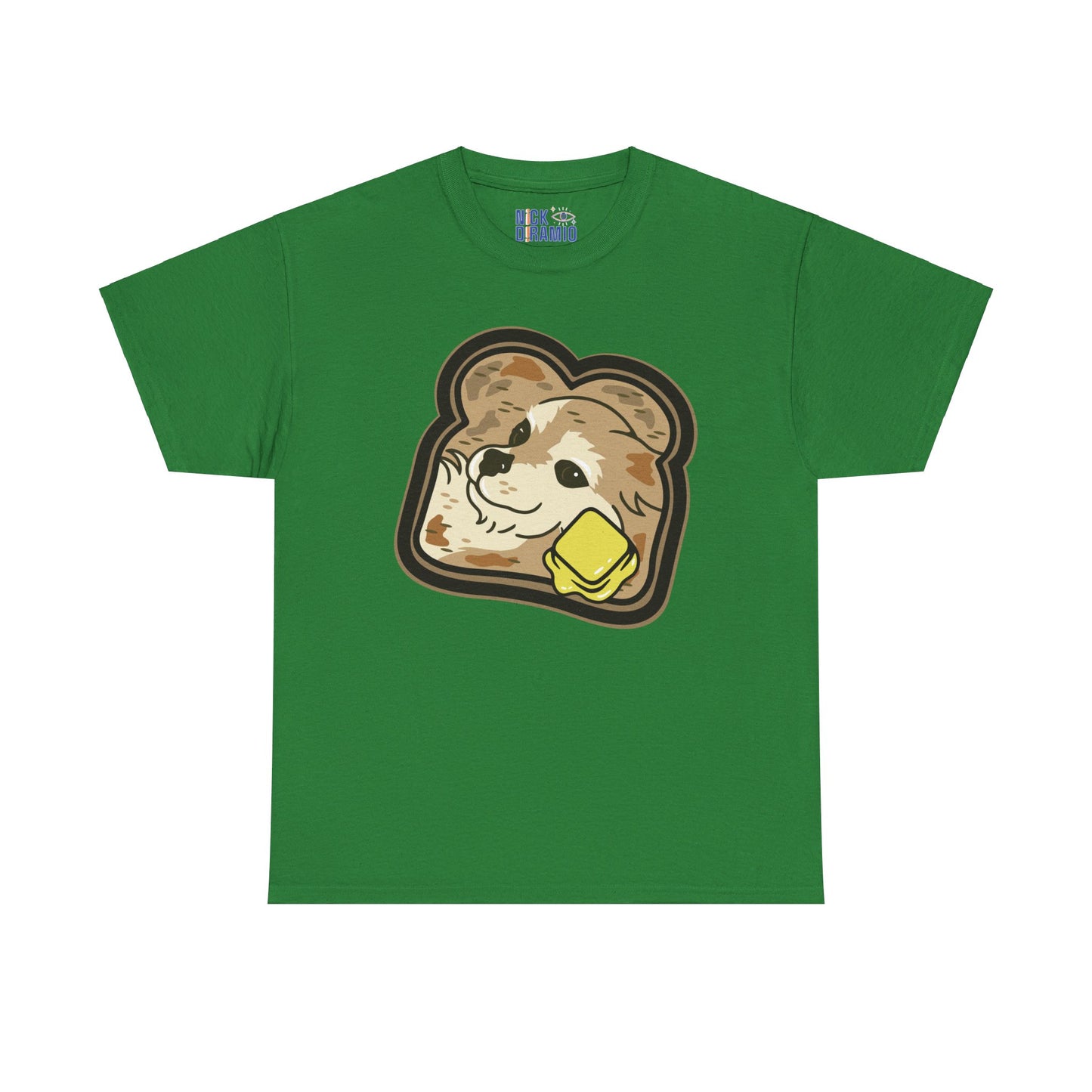 "Toast the Pomeranian" Unisex Heavy Cotton T-Shirt