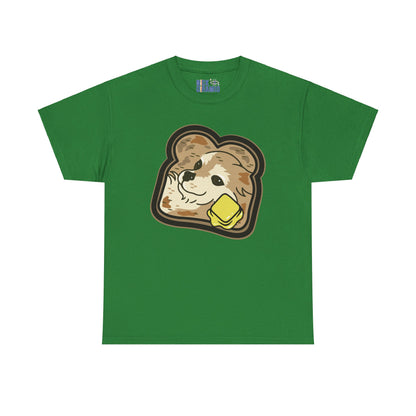 "Toast the Pomeranian" Unisex Heavy Cotton T-Shirt