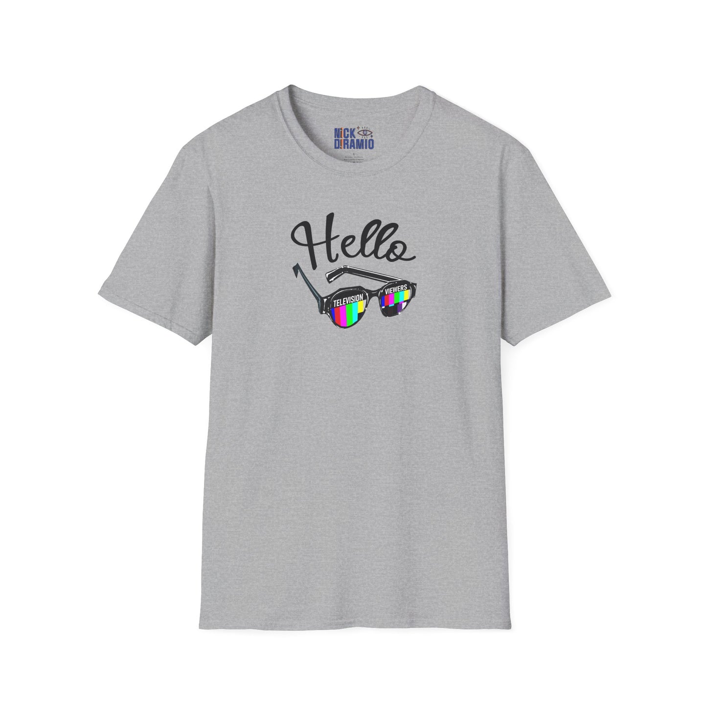 Hello Television Viewers On Air Greeting T-Shirt