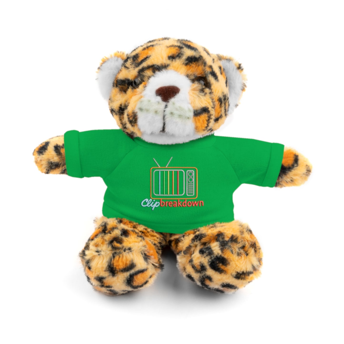 Plushie Stuffed Animals with Clip Breakdown Tee-Shirt