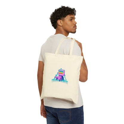 "Queer Coded" Pride Cotton Canvas Tote Bag