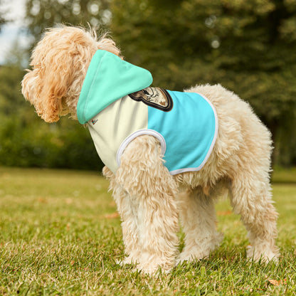 "Toast the Pomeranian" Colorblock Pet Hoodie