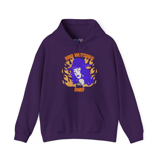 Sudadera con capucha "Sólo brujas malas"