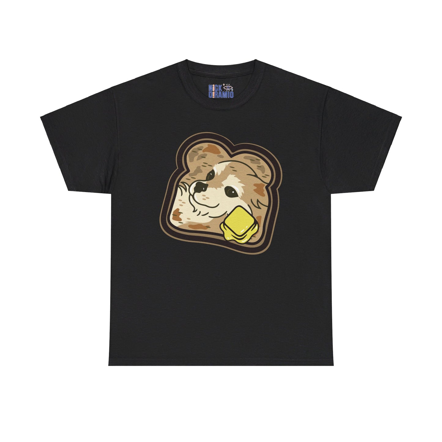 "Toast the Pomeranian" Unisex Heavy Cotton T-Shirt