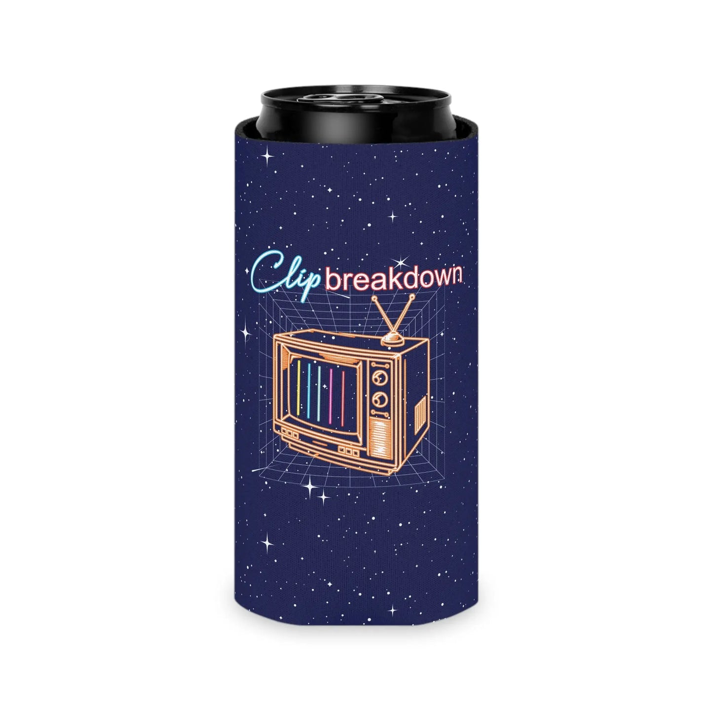 Clip Breakdown Can Cooler - Japanese Streetwear Logo Inspired Design 