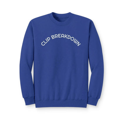 "Club Breakdown" Minimalist Crewneck Sweatshirt 