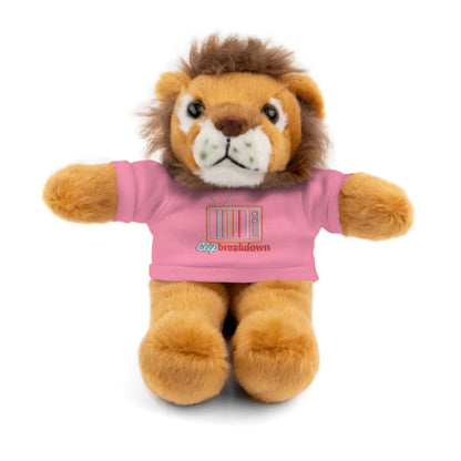 Plushie Stuffed Animals with Clip Breakdown Tee-Shirt 