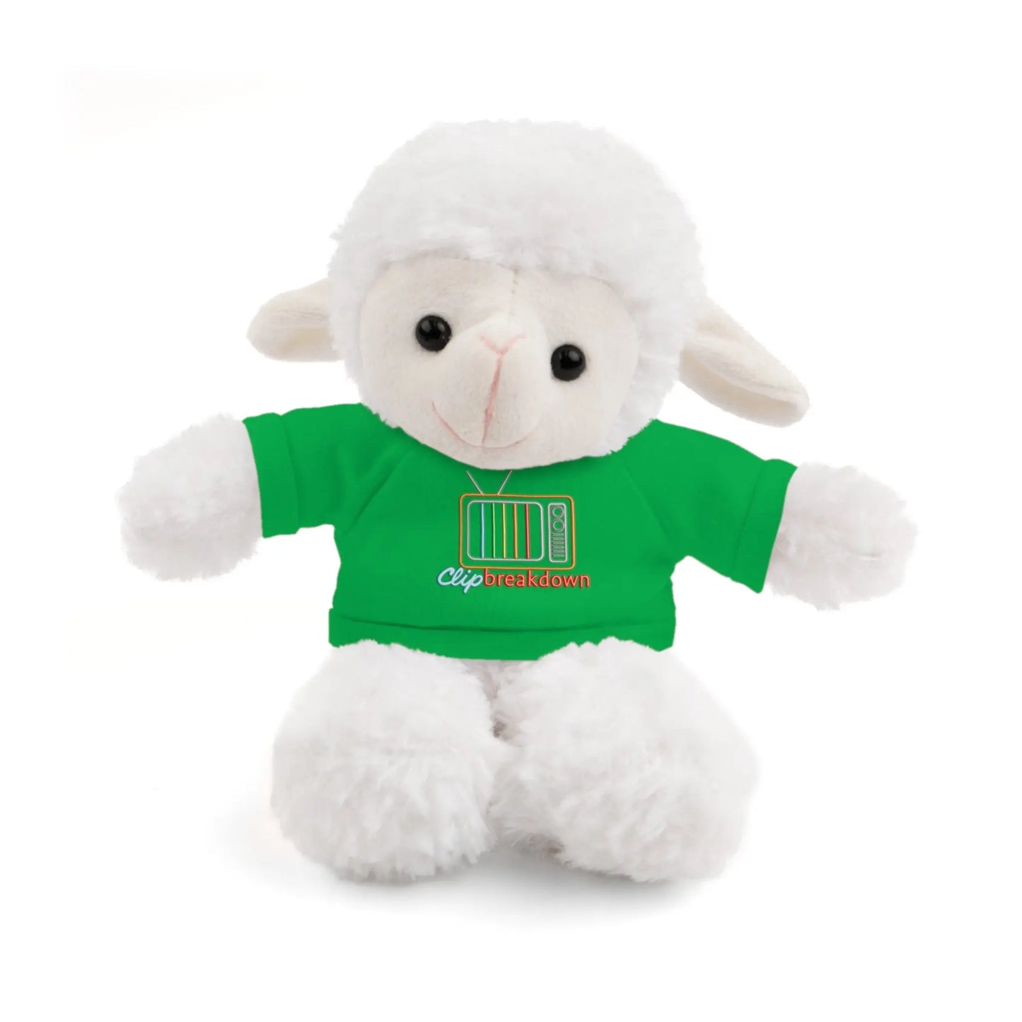 Plushie Stuffed Animals with Clip Breakdown Tee-Shirt 